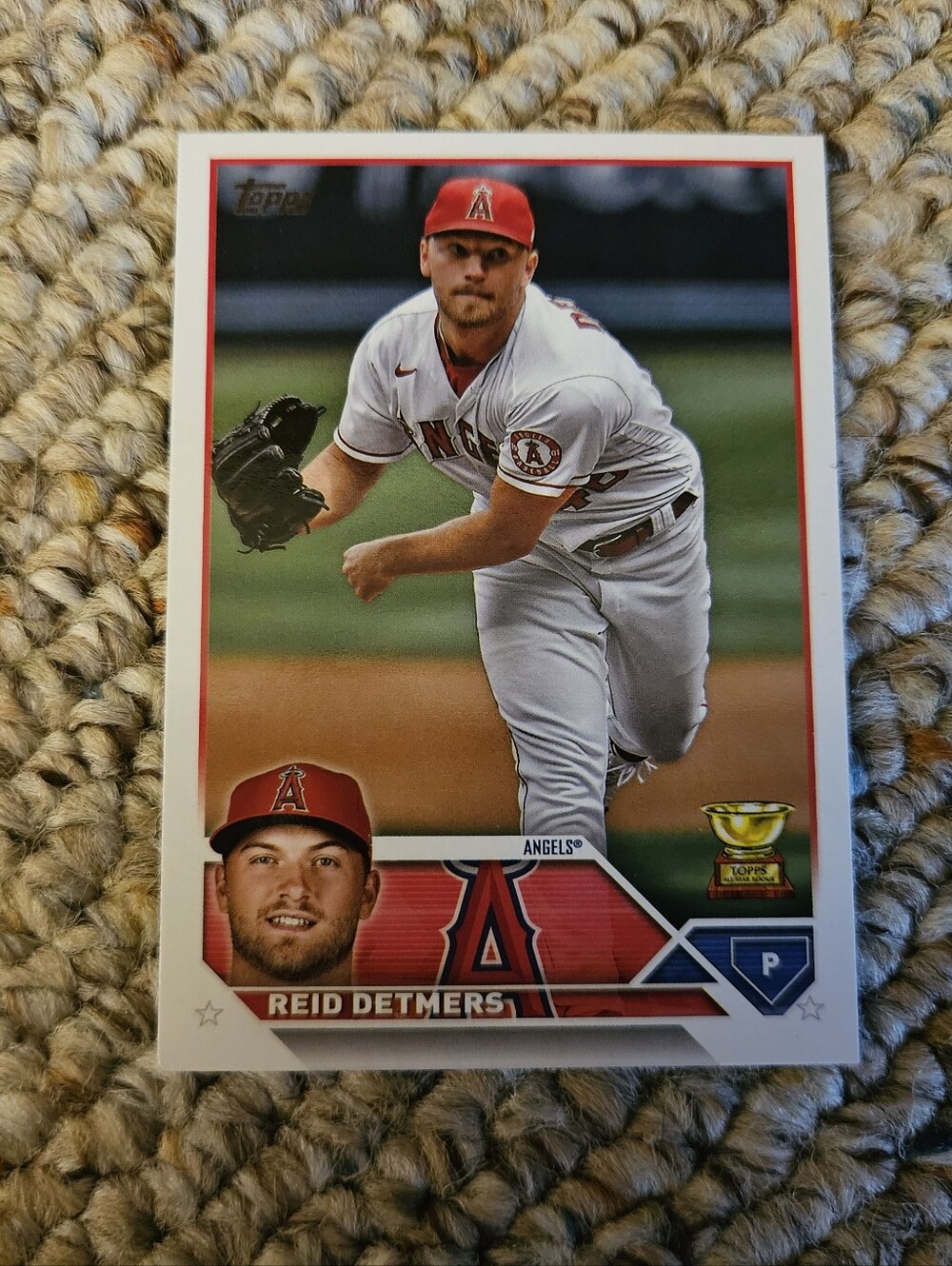 Topps Los Angeles Angels Reid Detmers Card